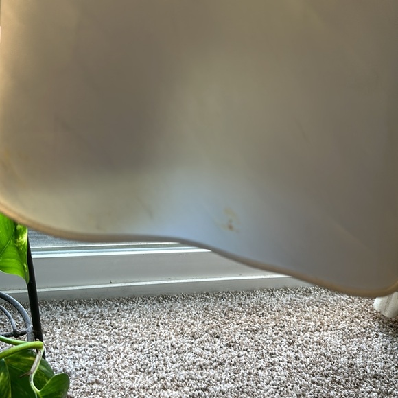 Betsy Adam white with pink flowers gown - Picture 9 of 13